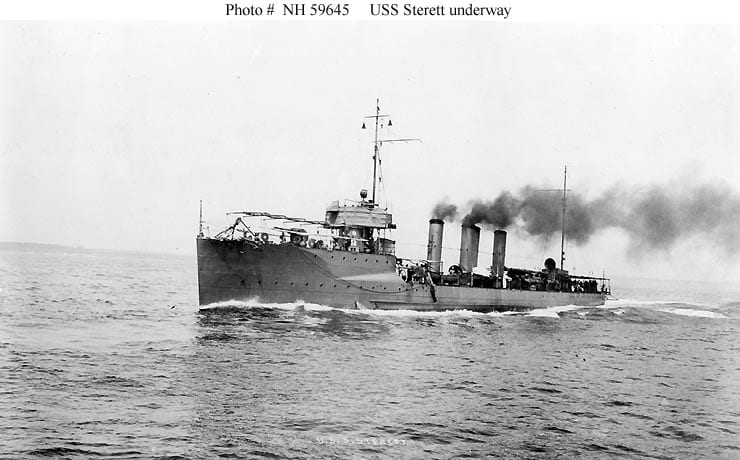 USS Sterett DD27