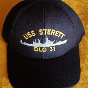 Ball Cap, Wool Blend, Navy Blue Made in USA DLG/CG