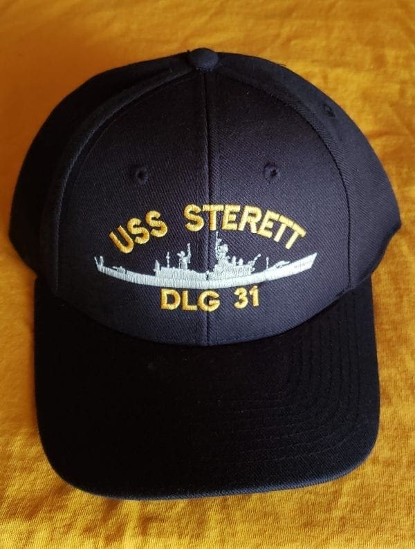 Ball Cap, Wool Blend, Navy Blue Made in USA DLG/CG