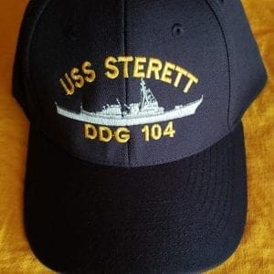 Ball Cap, Wool Blend, Navy Blue Made in USA DDG-104