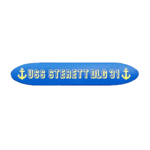 USS Sterett Vinyl Window Sticker
